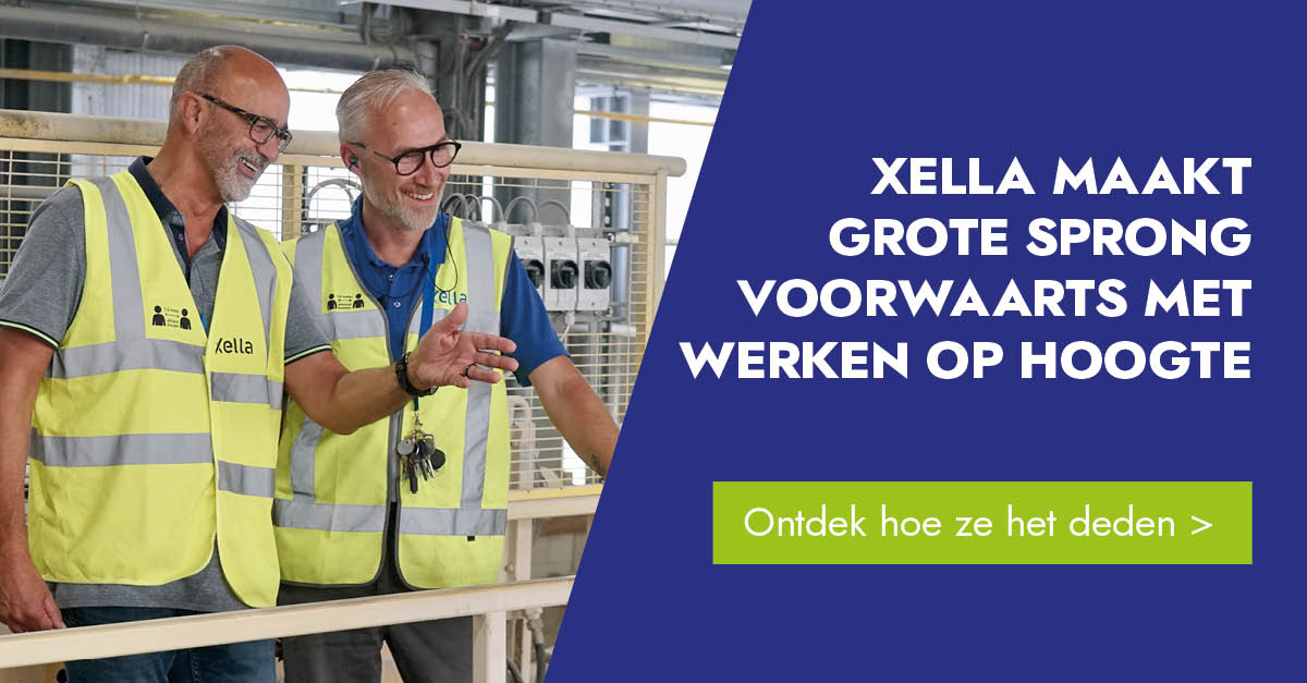 Xella maakt grote sprong voorwaarts met werken op hoogte Lyreco Nederland